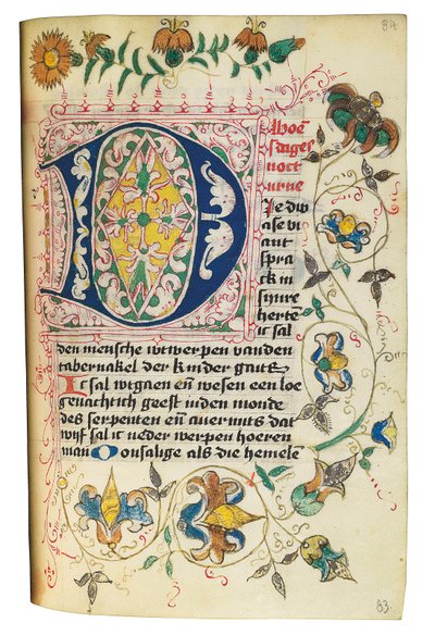 Hollandaca, Aşağı Rheinland, Emmerich, Cleves, c.1480