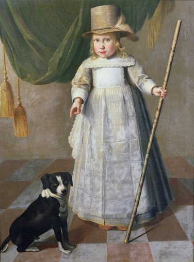 Çocuk ve Köpek, Dordrecht by Dutch School