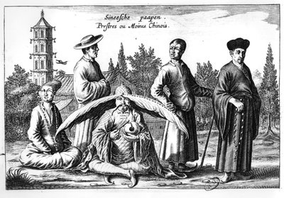 Athanasius Kircher (1601-80) tarafından resimlenen Çin