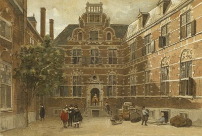 Doğu Hint Adaları Evi Avlusu, Amsterdam by Dutch School