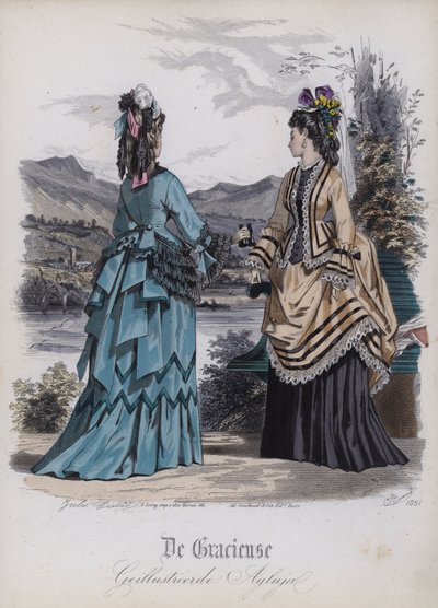 Hollandalı kadın modası by Dutch School
