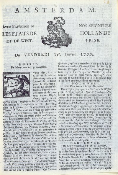 La Gazette dAmsterdam