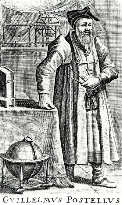 Guillaume Postellus, 17. Yüzyıl by Dutch School