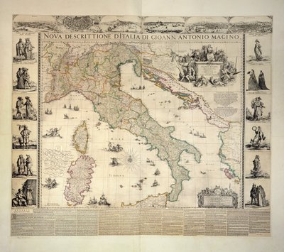 İtalya, Klencke Atlas by Dutch School