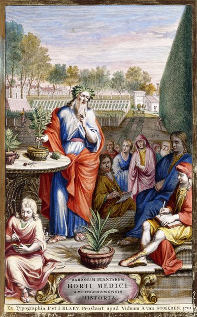 Latince başlık sayfası by Dutch School