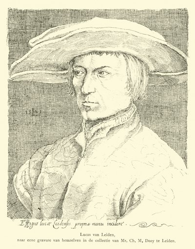 Lucas van Leyden, Hollandalı sanatçı by Dutch School
