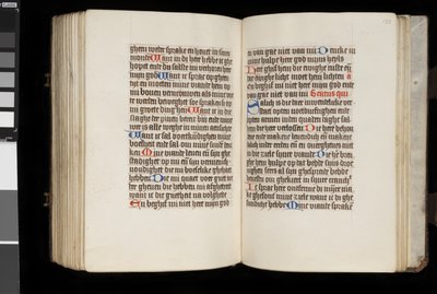 MS McClean 92, f.132v - f.133r, Saatler Kitabı