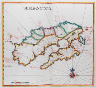 Amboyna Haritası, Hint Okyanusu