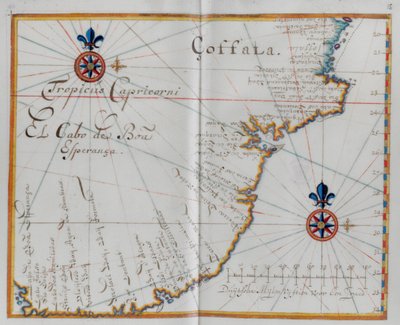 Ümit Burnu Haritası (cabo da Boa Esperança.) by Dutch School