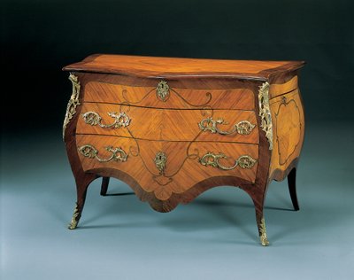 Rokoko komodin, 18. yüzyılın ortaları by Dutch School