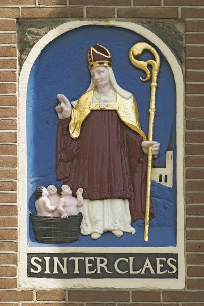 Barajdaki Noel Baba plaketi by Dutch School