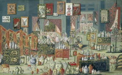 Çin Malları Satış Mağazası, 1680-1700 by Dutch School
