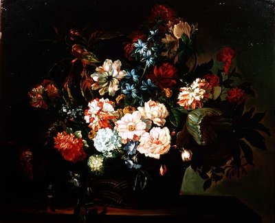 Çiçeklerin Natürmort by Dutch School