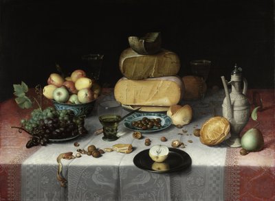 Peynirli Natürmort, c. 1615 by Dyck