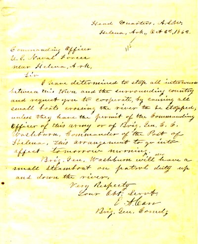 E. A. Carr, Helena, Arkansas