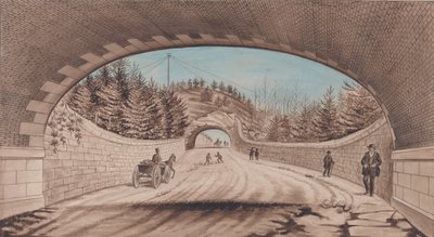 Central Park, Enine Yol No. 2, 1870. by EP