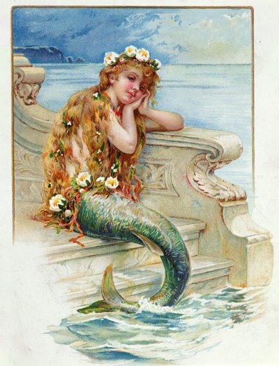 Küçük Deniz Kızı, Hans Christian Andersen (1805-75) by E.S. Hardy