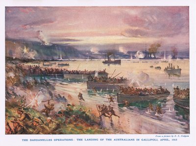 Çanakkale Harekatı: Avustralyalıların Gelibolu