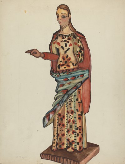 Bulto (Ahşap Aziz Figürü) by E. Boyd