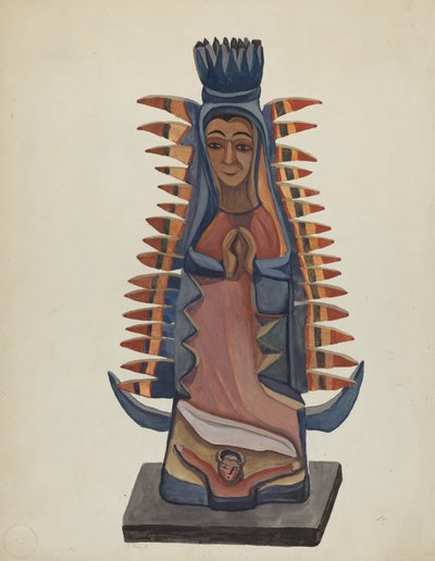 Guadalupe Bakiresi Bulto, c. 1936. by E. Boyd