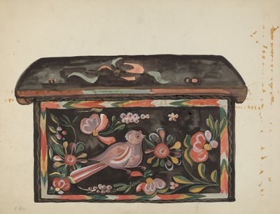 Yerli Çam Kutusu by E. Boyd