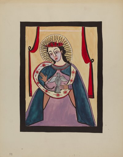 Kutsal Ruh Retablası, c. 1936. by E. Boyd