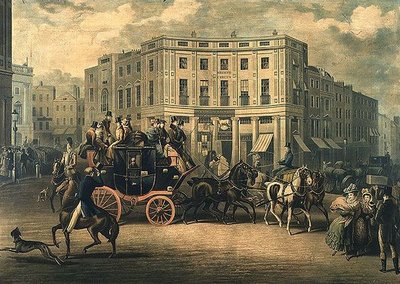 "Yaş" Brighton Koçu, Boğa ve Ağız, Regent Sirki (gravür) by E. F. Lambert