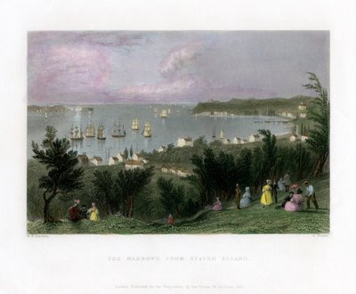 The Narrows, Staten Island, New York, ABD, 1837
