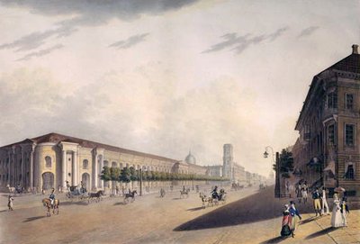 Gostiny Dvor, St. Petersburg, 1820