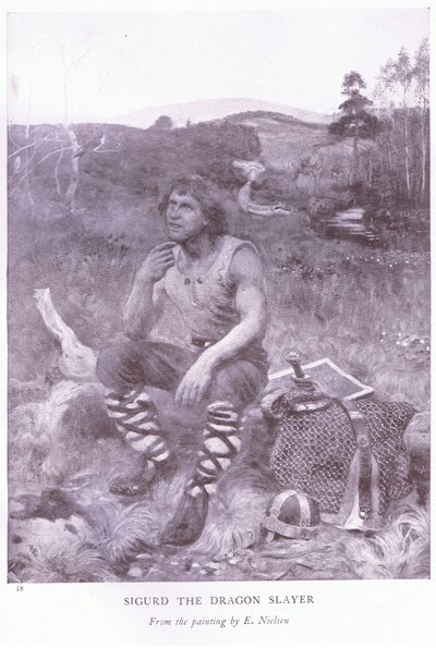 Ejderha avcısı Sigurd by E. Neilson