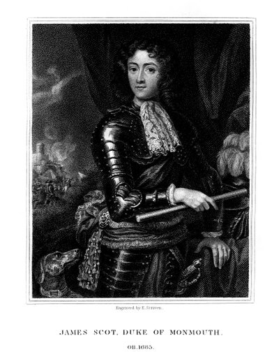 Bazıları tarafından İngiltere Kralı II. James olarak tanınan James Scott, Monmouth