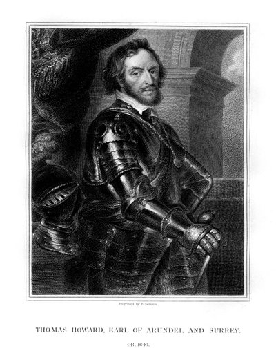 Thomas Howard, Arundel Kontu ve Surrey, önde gelen İngiliz saray mensubu, 1823. by E. Scriven