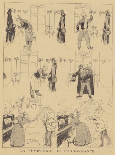 Yanlışlıkla kocasının metresi olduğundan şüphelenen bir kadın by E. Thelem
