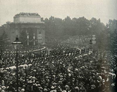 Kanada Başbakanının Gelişi Hon. Wilfrid Laurier, Hyde Park Köşesinde, 1897. by E. and S. Woodbury