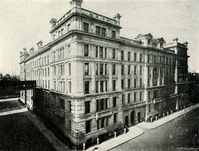 Genel Postane - Yeni Kuzey Binası, c1897 by E. and S. Woodbury