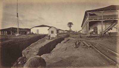 Acajutla, 1877. by Eadweard Muybridge
