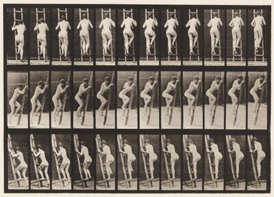 Plaka 112. Yükselen Merdiven by Eadweard Muybridge