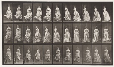 Plaka 139. Dönen Merdivenlerden İnen, 1885 by Eadweard Muybridge