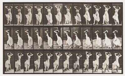 Plaka 190. Dans (Nautch) by Eadweard Muybridge