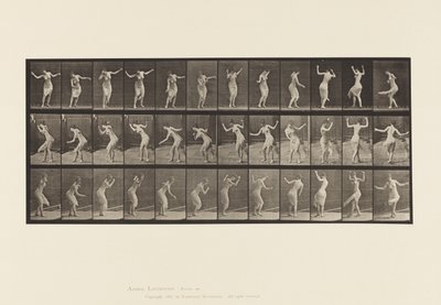 Plaka 191.Dans (fantezi) by Eadweard Muybridge