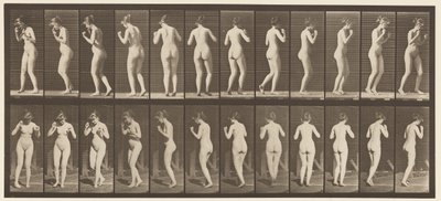 Plaka 195. Dans Eden Vals by Eadweard Muybridge