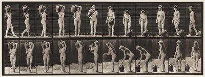 Plaka 226. Su Kavanozunu Omuzdan Yere Çıkarma ve Döndürme by Eadweard Muybridge