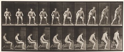 Plaka 249. Sandalyeden Yükselen by Eadweard Muybridge