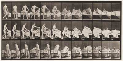 Plaka 263. Yatağa Girmek by Eadweard Muybridge