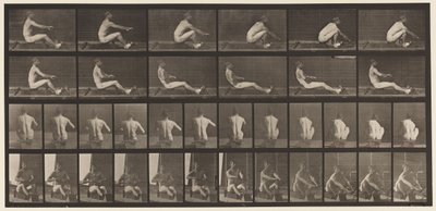 Plaka 328. Kürek by Eadweard Muybridge