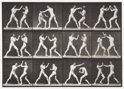 Plaka 336. Boks; Açık El (Ayakkabı) by Eadweard Muybridge