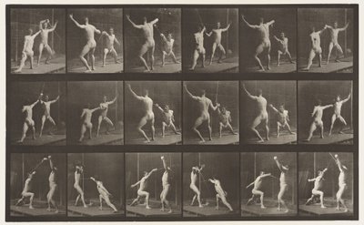 Plaka 350. Eskrim by Eadweard Muybridge