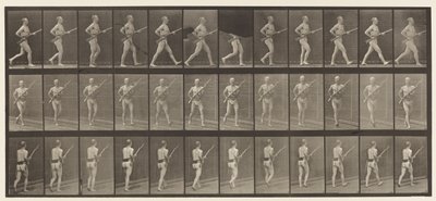 Plaka 359. Şarj Bayoneti, 1872-1885 by Eadweard Muybridge