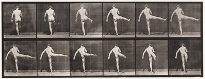 Plaka 369. İlk Bale Aksiyonu by Eadweard Muybridge