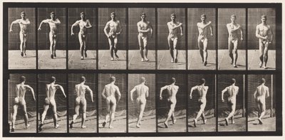 Plaka 3. Yürüyüş by Eadweard Muybridge